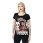 Cupcake Cult Ritual Bunny T-Shirt (Black/Red) | Alternative Print T-Shirt