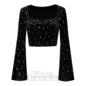 Hell Bunny Vela Superiore (Nero) | Blue Banana