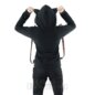 Bye Bye Kitty Dreieinigkeit Kapuzenpullover (Schwarz) | Blue Banana