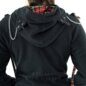 Bye Bye Kitty Dreieinigkeit Kapuzenpullover (Schwarz) | Blue Banana