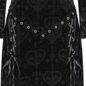 Banned Amara Velvet Maxi Dress (Black) | Blue Banana
