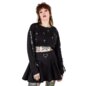 Banned Crossbound Crop Jumper (Black) | Banned Alternative Clothing