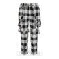 Banned Nocturne Buckle Trousers (Black/White) | Alternative Fashion, Goth Clothing