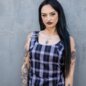 Banned No Rules Buckle Dress (Purple) | Alternative Fashion, Goth Clothing