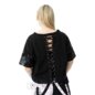 Chemical Black Ceil Crop Top (Black) | Alternative Clothing, Gothic Clothing