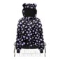 Banned Nanami Kawaii Hearts Hoodie (Black/Purple) | Blue Banana
