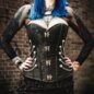 Vixxsin Steam Siren Corset (Black) | Blue Banana