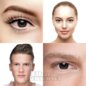 Lentilles de couleur Hellraiser 1 jour, lentilles de contact noires pour déguisement