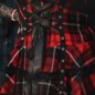 Abito Hell Bunny Harley Design Scozzese (Rosso)