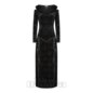 Banned Amara Velvet Maxi Dress (Black) | Blue Banana