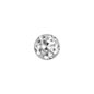 Blue Banana 3Mm Mikrodermales Oberteil (Kristall)| Body Piercing Jewellery