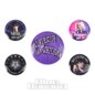 Wednesday Addams Assorted Badges Pack (Multicoloured) | Blue Banana