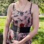 Jawbreaker Flower Spirit Maxi Dress (Multicolor) | Alternative Fashion, Goth Clothing