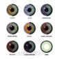 Chromaview Green Siren 30-Tage-Kontaktlinsen | Blaue Banane