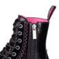Dr. Martens Jadon Lack-Plateau-Stiefel (Schwarz/Pink) | Alternative Dr. Martens Stiefel