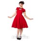 Hell Bunny Casey Dress (Red) | Alternative Dress, Gothic Clothing
