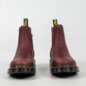 Dr Martens Chelsea 2976 Alyson Zip Grizzly Boots (Cherry) | Autumnal Dr Martens