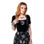Hell Bunny Moonlit Top (Black) | Blue Banana