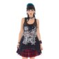 Jawbreaker Sun & Moon Gods Mesh Vest (Black) | Alternative Fashion, Goth Clothing