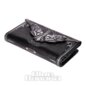 Nemesis Now Death's Head Moth Embossed Gothic Purse (Black) | Blue Banana
