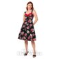 Hell Bunny Yuna Midi Dress (Black) | Alternative Dress, Gothic Clothing