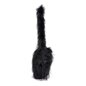 Blue Banana Long Fur Bag (Black) | Alternative Accessories
