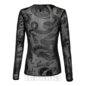 Hell Bunny Snake Charmer Mesh Top (Black) | Blue Banana