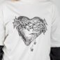 The Ragged Priest Bypass Top (Cream & Black) | Alternative Autumn Clothing
