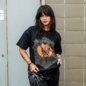Blue Banana Heart & Swords T-Shirt (Black) | Printed T-Shirts