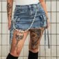Banned Denim Dita Shorts (Blue) | Alternative Fashion, Goth Clothing