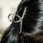 Mini Snake Hair Clip (Silver) | Blue Banana