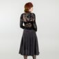 Hell Bunny Snake Charmer Mesh Top (Black) | Blue Banana