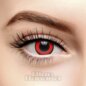 Lentes de contacto de color Voldemort 1 Red Day, lentes de contacto diarias para disfraces