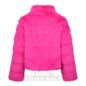 Blue Banana – Kunstpelzjacke mit Reißverschluss (Pink) | Blue Banana