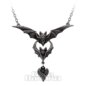 Collar Evil-Lution de Alchemy Gothic (plata) | Accesorios Blue Banana