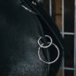 Banned Iron Halo Hobo Bag (Black) | Alternative Accessories | Alternative Handbags