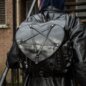 Banned Black Pentagram Heart Backpack | Blue Banana UK