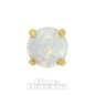 Plasma Gold Opal Threadless Top | Labret Piercing
