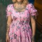 Hell Bunny Ma Boheme Mini Dress (Pink) | Gothic Summer Clothing