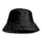Blue Banana Fluffy Bucket Hat (Black) | Alternative Accessories