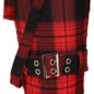 Banned Nocturne Buckle Trousers (Black/Red) | Alternative Fashion, Goth Clothing
