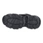 Bleeding Heart Skull Chain Trainers (Black) | Alternative Footwear