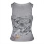 Ed Hardy When I Cared Vest (Gray) | Alt Y2K Fashion