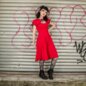 Hell Bunny Casey Dress (Red) | Alternative Dress, Gothic Clothing