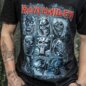 Official Iron Maiden 9 Eddies T Shirt (Black) | Official Band Merchandise UK