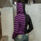 Banned Purple Front Zip Hoodie | Alternative Fashion