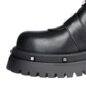 Bleeding Heart Buckle Boots (Black) | Alternative Footwear