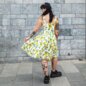 Banned June Lemon Dress (Multicolour) | Alternative Fashion, Goth Clothing