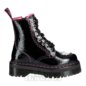 Dr. Martens Jadon Lack-Plateau-Stiefel (Schwarz/Pink) | Alternative Dr. Martens Stiefel