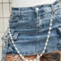 Banned Denim Dita Shorts (Blue) | Alternative Fashion, Goth Clothing